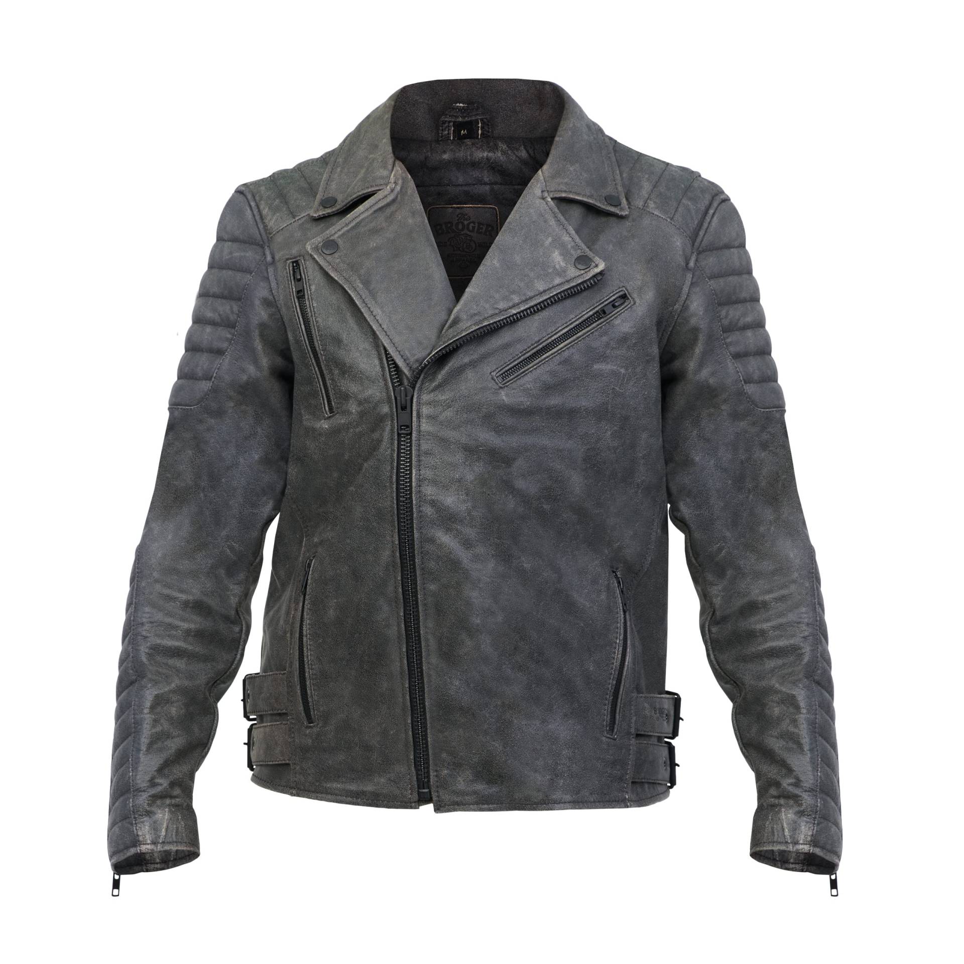 BROGER Ohio Motorradjacke Herren | Leder | Ellenbogen und Schulterprotektoren SAS-TEC Stufe 2 | 2 Belüftungskanäle | Rückenprotektor Tasche BROGER Ohio Motorradjacke Herren | Leder | Ellenbogen und Schulterprotektoren SAS-TEC Stufe 2 | 2 Belüftungskanäle | Rückenprotektor Tasche von BROGER