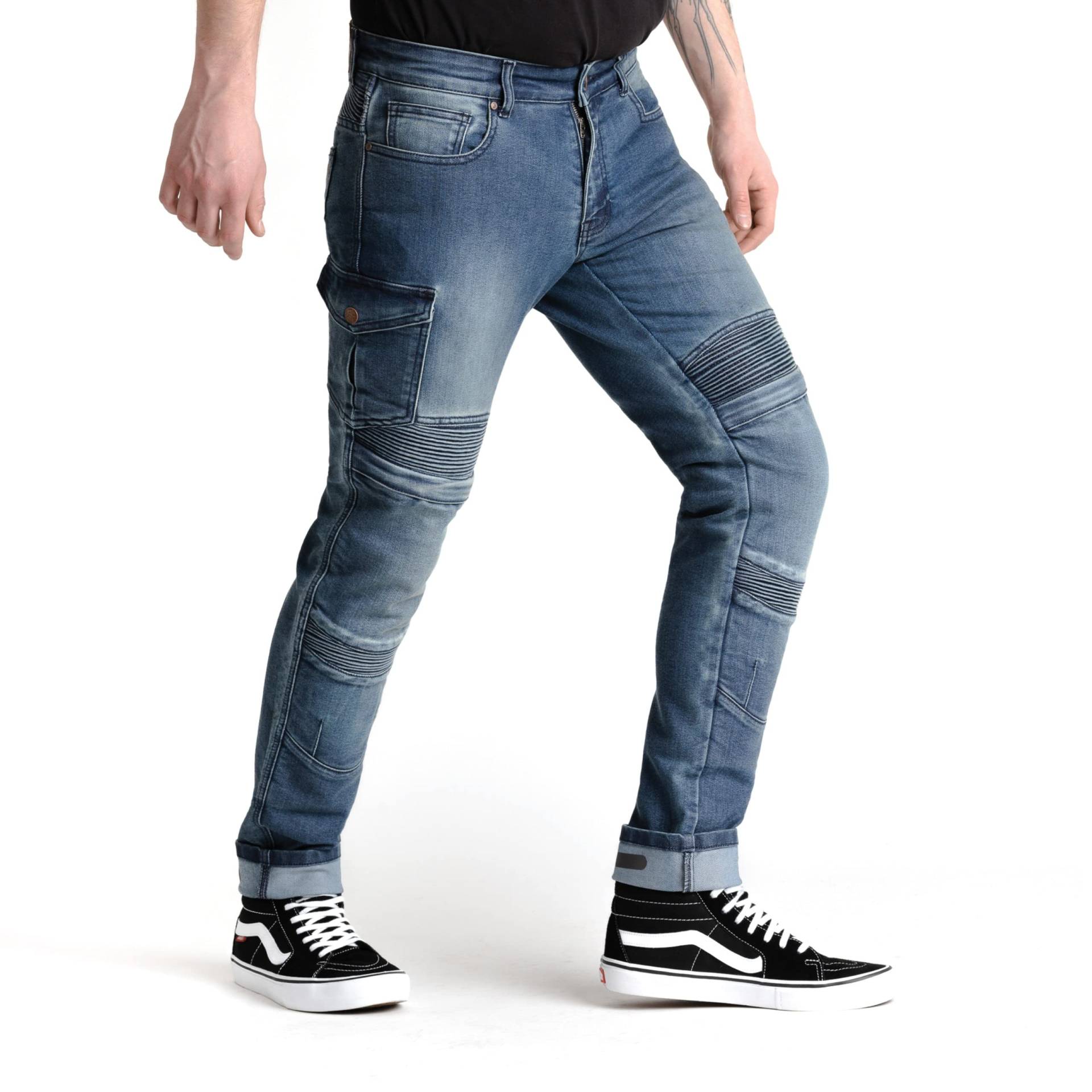BROGER Ohio MotorradJeans Herren | Aramidfaser Futter | SAS-Tec Knie-Hüft-Steißbein-Protektoren | Reflektierende Elemente | Tapered Fit BROGER Ohio MotorradJeans Herren | Aramidfaser Futter | SAS-Tec Knie-Hüft-Steißbein-Protektoren | Reflektierende Elemente | Tapered Fit von BROGER