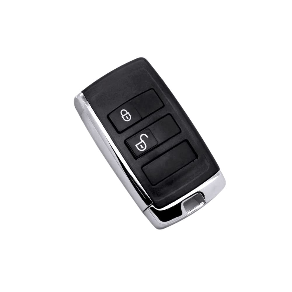 BROVACS Modifiziertes verbessertes Schlüsselgehäuse, kompatibel mit Land Rover Defender 2 Tasten, schlüsselloser Eingang, Smart Remote Key Case Fob SS703 von BROVACS