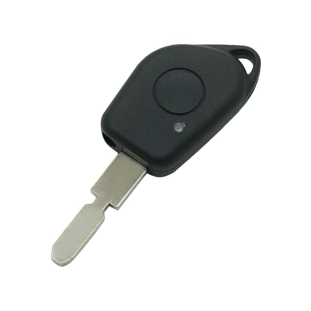 BROVACS Schlüsselgehäuse kompatibel mit Peugeot 406 1 Taste Keyless Entry Remote Key Case Fob PG320 von BROVACS