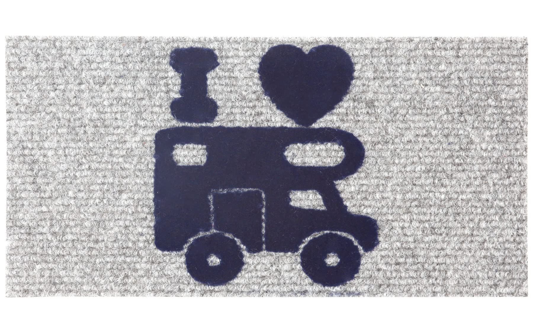 BRUNNER 0201034N.CA Fußmatte Grau mit Design Camper, Hello Camper 25 x 50 cm, Stoff 100% PP BRUNNER 0201034N.CA Fußmatte Grau mit Design Camper, Hello Camper 25 x 50 cm, Stoff 100% PP von BRUNNER