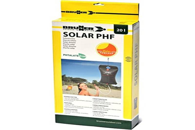 BRUNNER Campingartikel Solar Dusche Solar PHF 20L von BRUNNER