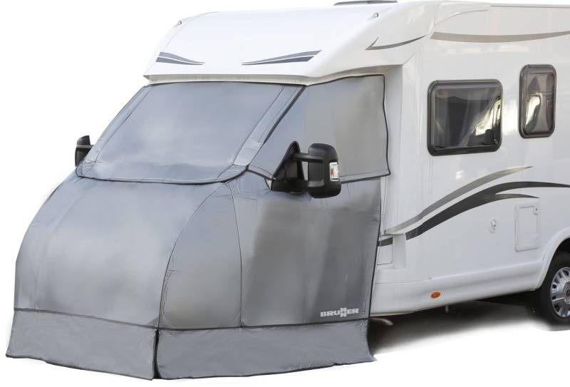 BRUNNER Cli-Mats Split 7241388N Windschutzscheibenabdeckung und Motorraum für Renault Trafic ab 07/2014, hervorragende Wärmedämmung, PVC/Pvu von BRUNNER