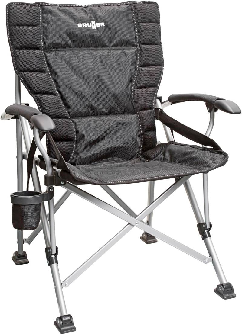 BRUNNER Raptor XL Faltstuhl Black 2021 Campingstuhl von BRUNNER