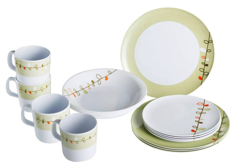 Brunner, Geschirr-Set aus Melamine Desing Esprit von BRUNNER