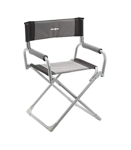 Brunner Regiestuhl Smart Stahl grau/schwarz von BRUNNER