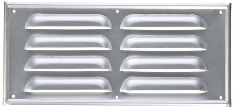 Kiemenblech eloxiert 250 x 115 mm von BRUNNER
