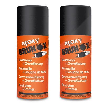 Brunox 2x 150 ml Epoxy Spray Rostumwandler [Hersteller-Nr. BR0,15EP] von BRUNOX