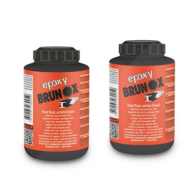 Brunox 2x 250 ml Epoxy Roststopp + Grundierung [Hersteller-Nr. BR0,25EP] von BRUNOX