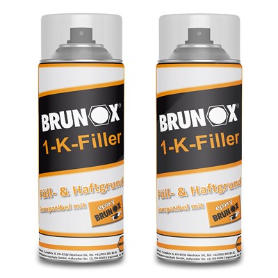 Brunox 2x 400ml 1-K-Filler Korrosionsschutz [Hersteller-Nr. BR0,40KFiller] von BRUNOX
