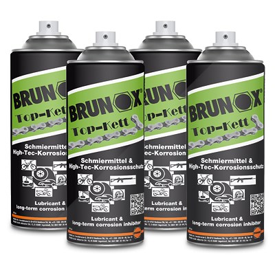 Brunox 4x 400 ml Top-Kett® Sprühdose von BRUNOX