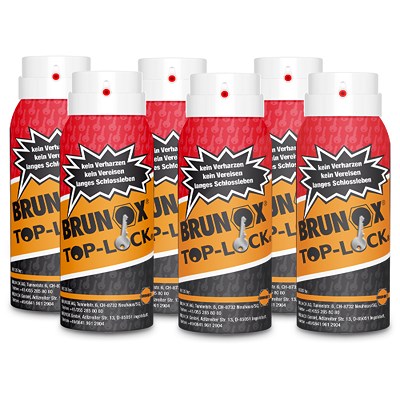 Brunox 6x 100 ml Top-Lock® von BRUNOX