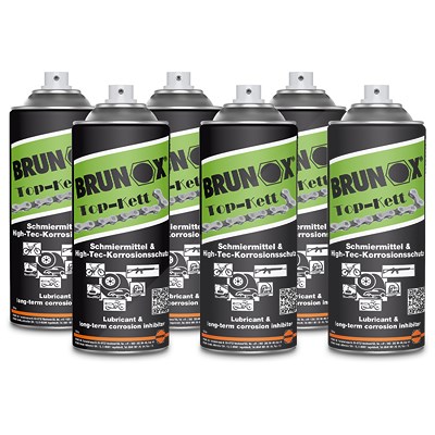 Brunox 6x 400 ml Top-Kett® Sprühdose von BRUNOX