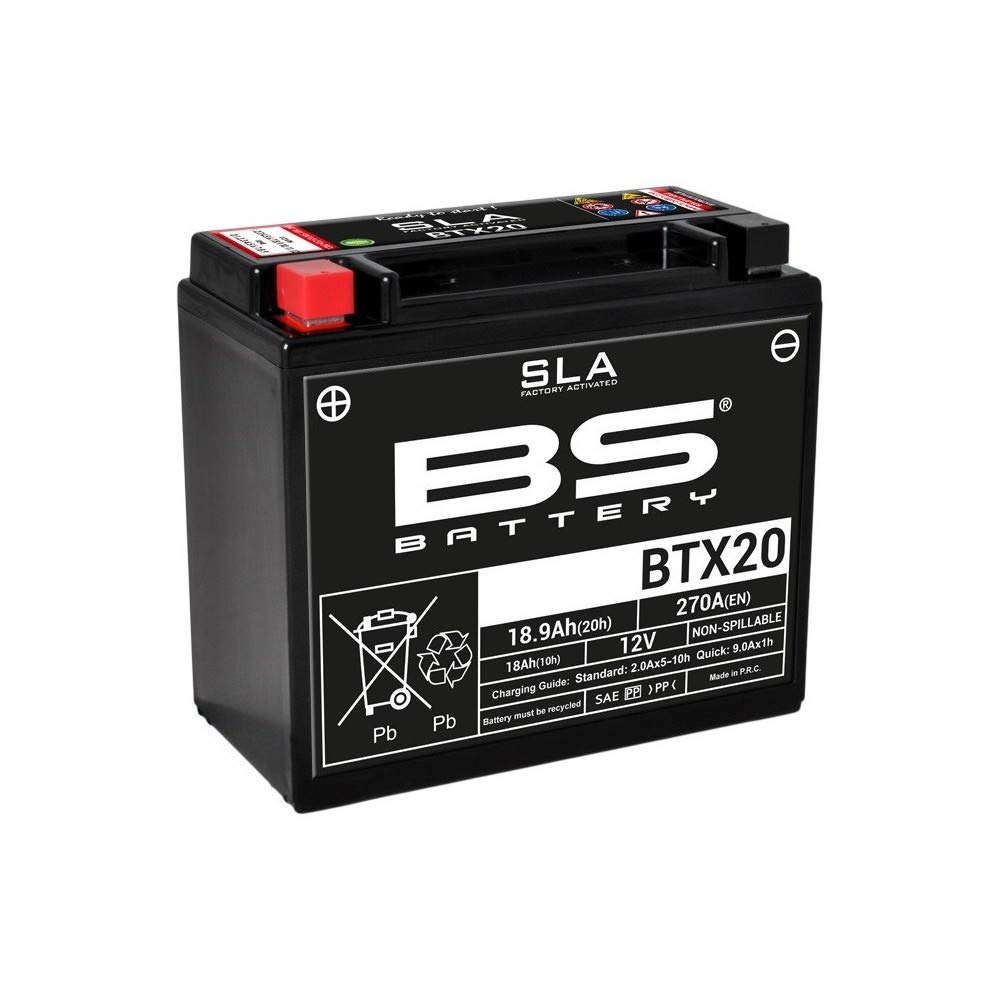 BS-Battery Batterie BS-Battery, SLA, versiegelt, Batterie "YTX20H-BS" von BS Battery