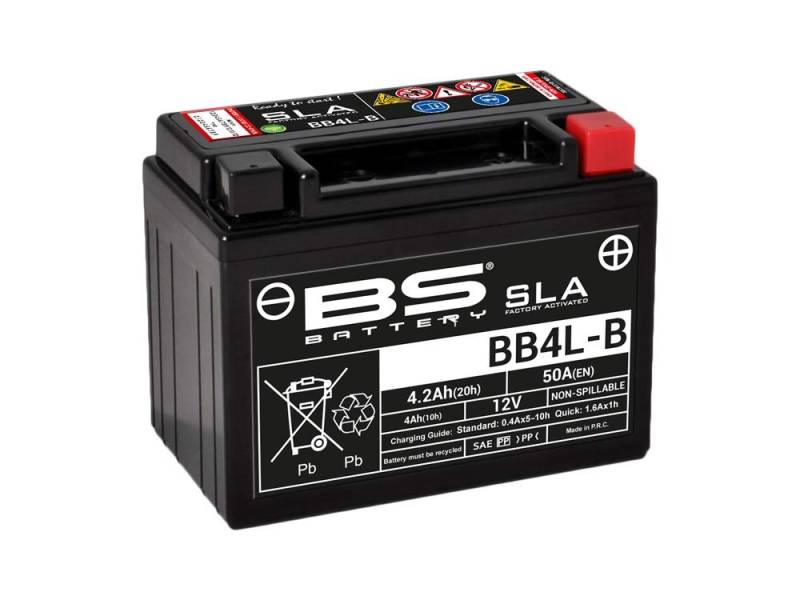 Accu SLA BB4L-B / YB4L-B - BS Battery, 12 V/4 Ah von BS Battery