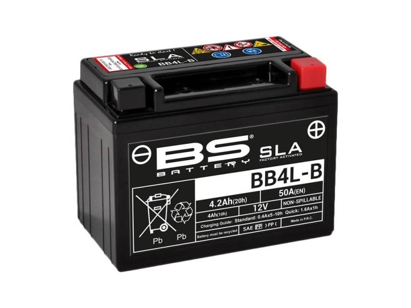 Accu SLA BB4L-B / YB4L-B - BS Battery, 12 V/4 Ah von BS Battery