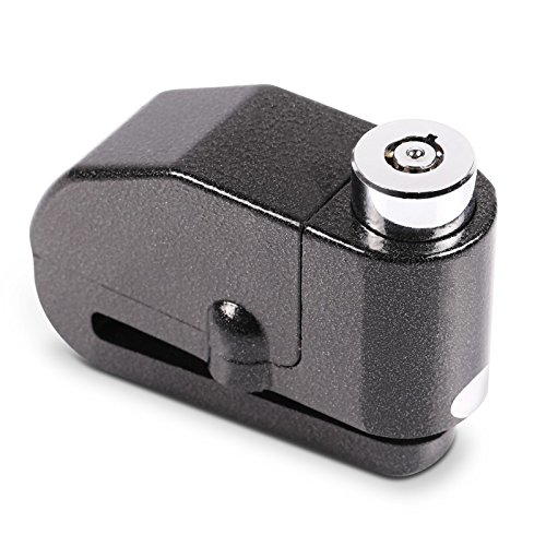 Alarm Bremsscheibenschloss Kompatibel für Harley Davidson Sportster 883 Custom (XL 883 C), 120 dB von BS-Motoparts