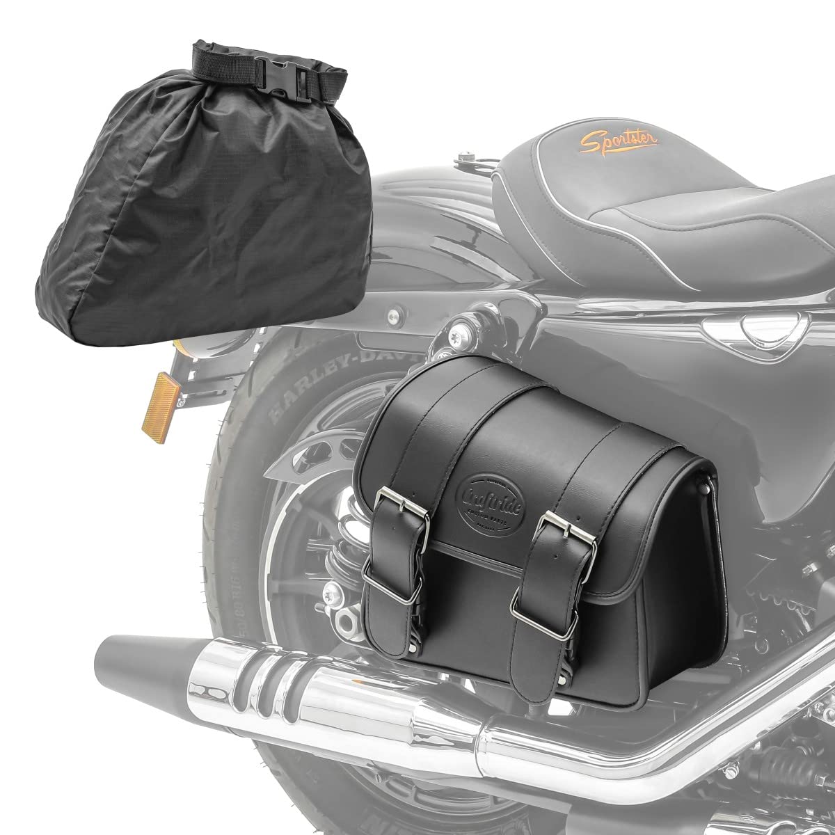 Satteltasche für Honda Shadow VT 600 C Montana Schwarz rechts Satteltasche für Honda Shadow VT 600 C Montana Schwarz rechts von BS-Motoparts