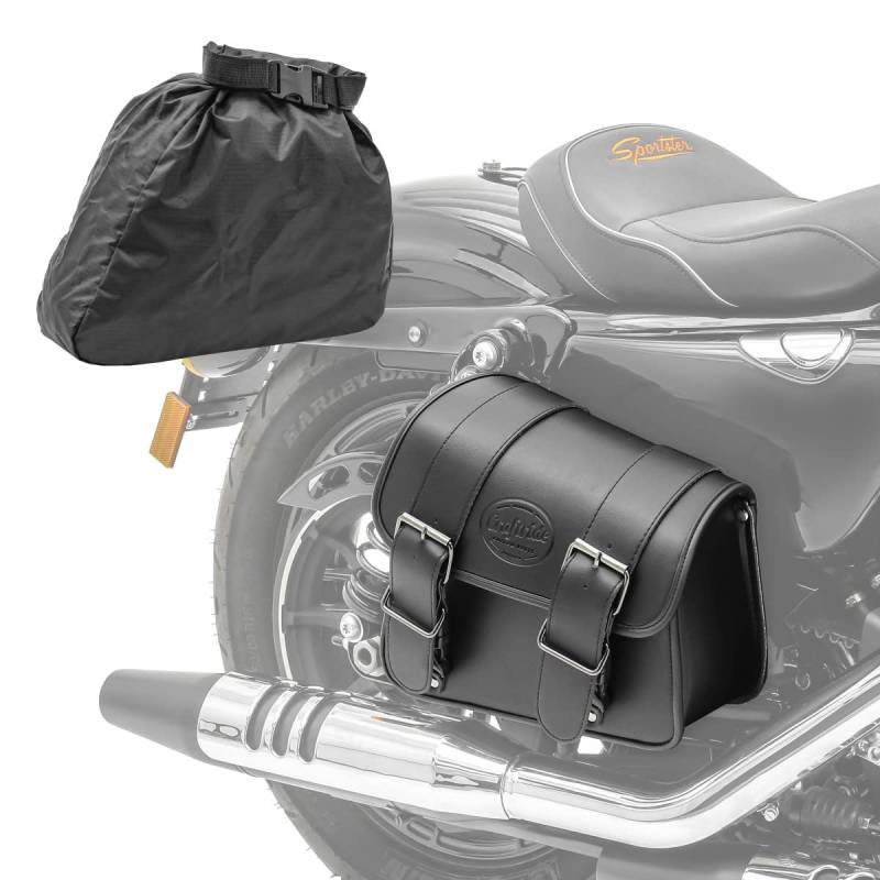 Satteltasche für Honda Shadow VT 600 C Montana Schwarz rechts von BS-Motoparts