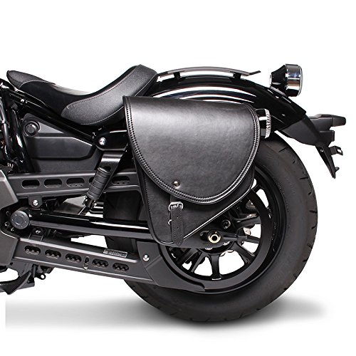Satteltasche für Honda Shadow VT 750 Spirit Indiana Schwarz Links Satteltasche für Honda Shadow VT 750 Spirit Indiana Schwarz Links von BS-Motoparts