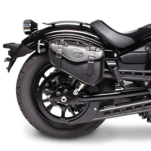 BS-Motoparts Satteltasche für Kawasaki Vulcan S Arizona Schwarz rechts von BS-Motoparts