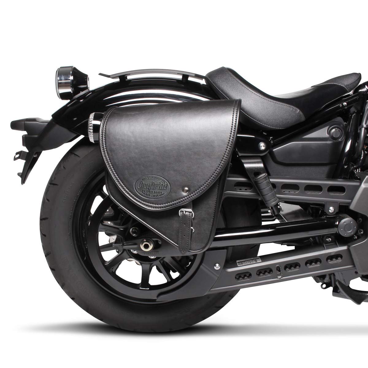 Satteltasche für Triumph Thunderbird Storm Indiana Schwarz rechts Satteltasche für Triumph Thunderbird Storm Indiana Schwarz rechts von BS-Motoparts
