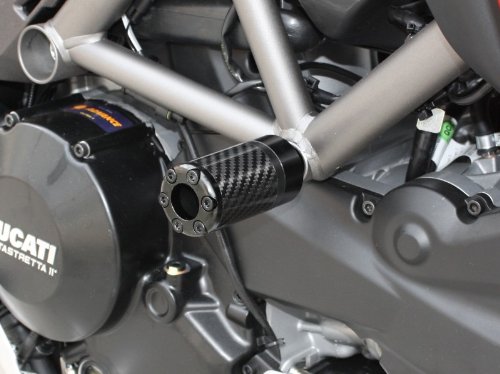 Sturzpads Carbon für Ducati Monster 1100 09-10 von BS-Motoparts