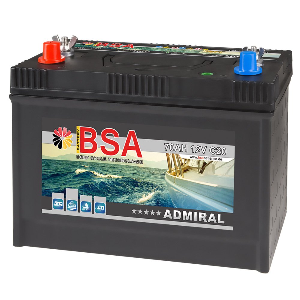 BSA Bootsbatterie 12V 70Ah Batterie Boot Schiff Solar Mover Rangierhilfe Versorgungsbatterie von BSA BATTERY HIGH QUALITY BATTERIES