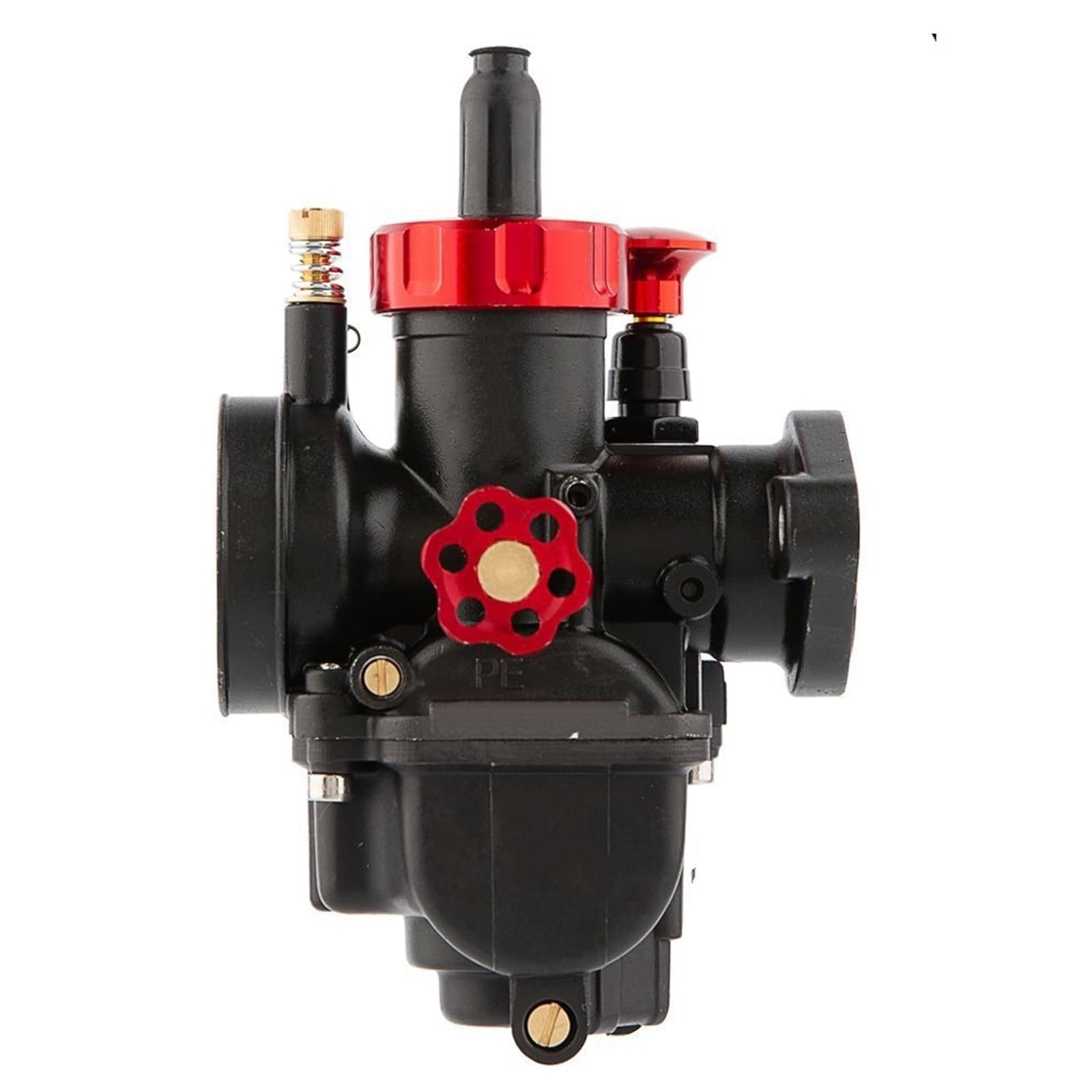 Motor Vergaser Vergaser Kit Für 2T 4T Flansch Motor Motorrad Dirt Bike Cub Roller PE17 19 22 24 26 28mm Vergaser Mit Carb Jet(MO-E22) von BSBZGKGPBW