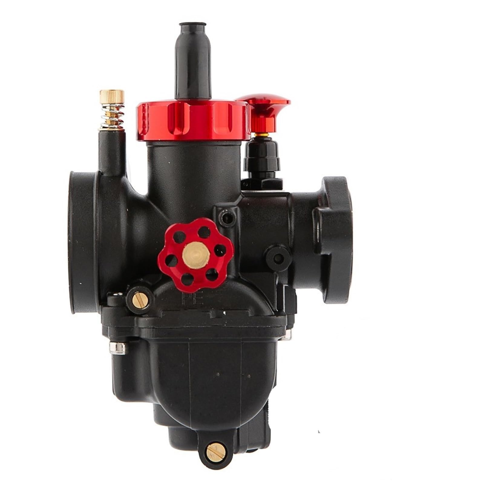 Motor Vergaser Vergaser Kit Für 2T 4T Flansch Motor Motorrad Dirt Bike Cub Roller PE17 19 22 24 26 28mm Vergaser Mit Carb Jet(MO-E24) von BSBZGKGPBW