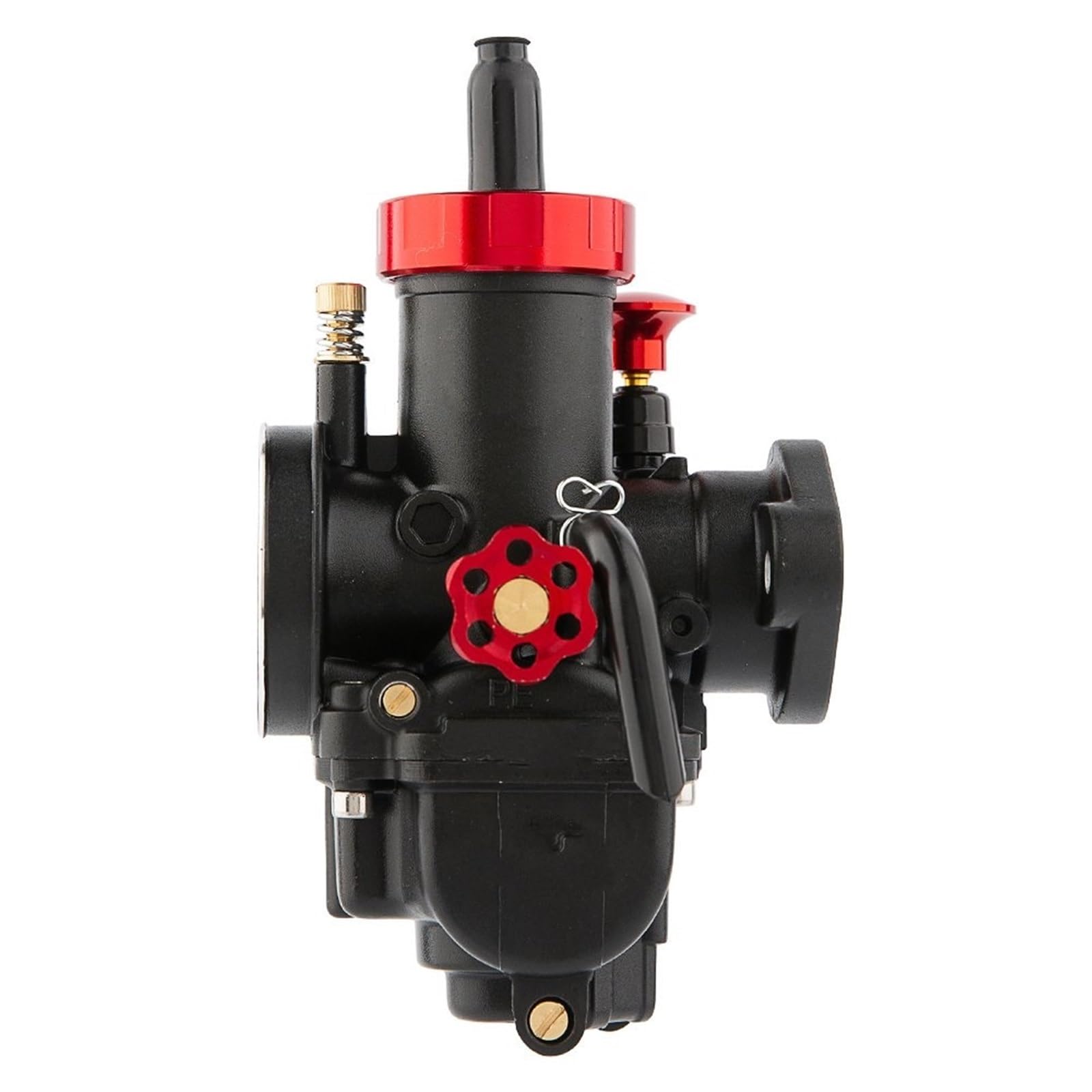 Motor Vergaser Vergaser Kit Für 2T 4T Flansch Motor Motorrad Dirt Bike Cub Roller PE17 19 22 24 26 28mm Vergaser Mit Carb Jet(MO-E26) von BSBZGKGPBW