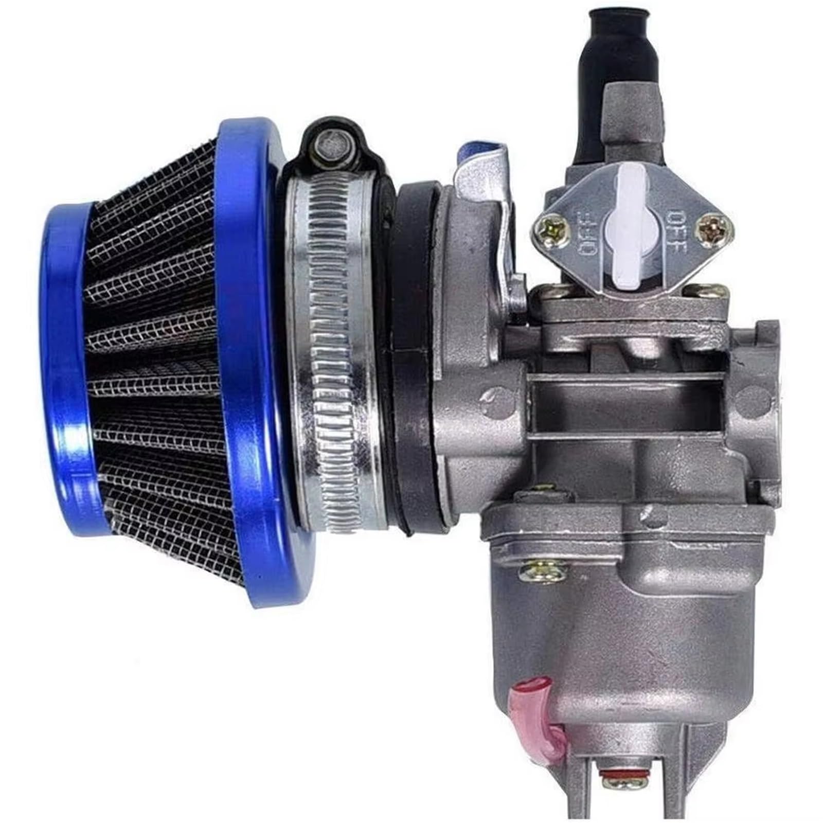 Motor Vergaser Vergaser Kit Für 47cc & 49cc Zweitaktmotoren ATV Dirt Pocket Bike Quad Mit Luftfilter Vergaser Motor Vergaser Vergaser Kit Für 47cc & 49cc Zweitaktmotoren ATV Dirt Pocket Bike Quad Mit Luftfilter Vergaser von BSBZGKGPBW