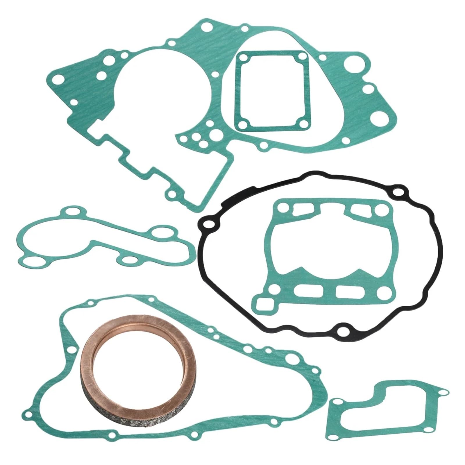Motorrad Motor Zylinder Basis Kopf Kupplung Abdeckung Dichtung Set for RM85 2002-2023 von BSDIAOSU