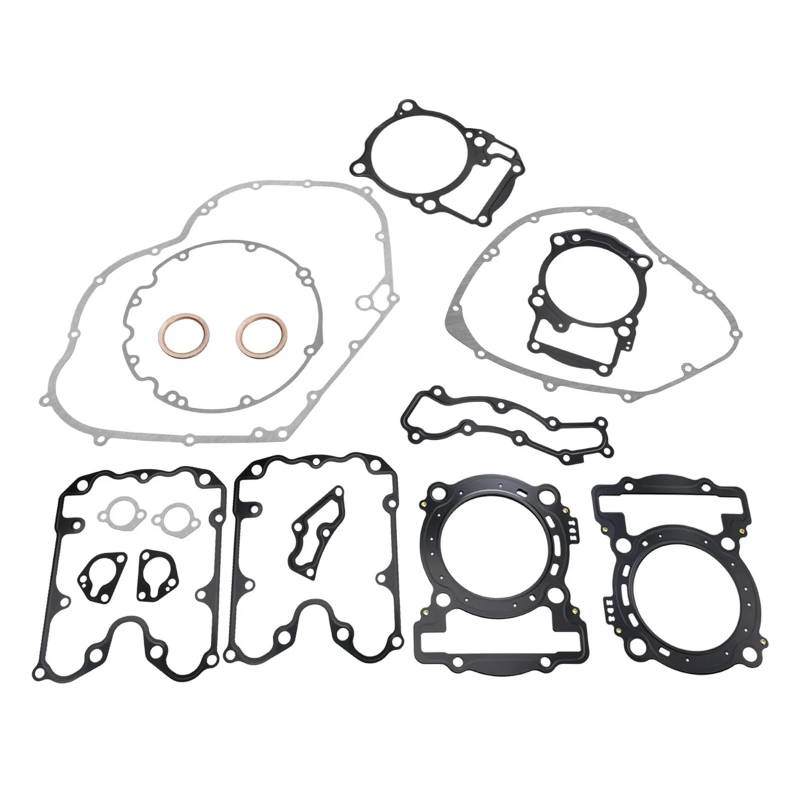 Motorrad Motor Zylinderkopf Basis Kupplung Abdeckung Kurbelgehäuse Dichtung Kits for XVS1300 2007-2018 von BSDIAOSU