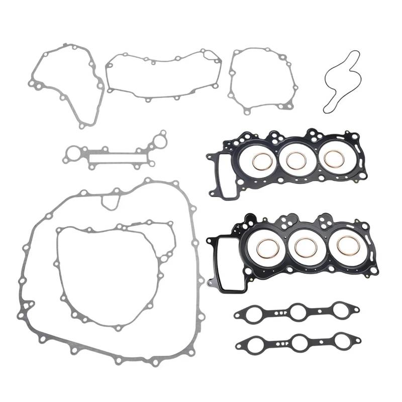 Motorrad Motor Zylinderkopf Basis Kupplung Kurbelgehäuse Dichtung Kits for GL1800 Gold Wing 2018-2024 von BSDIAOSU