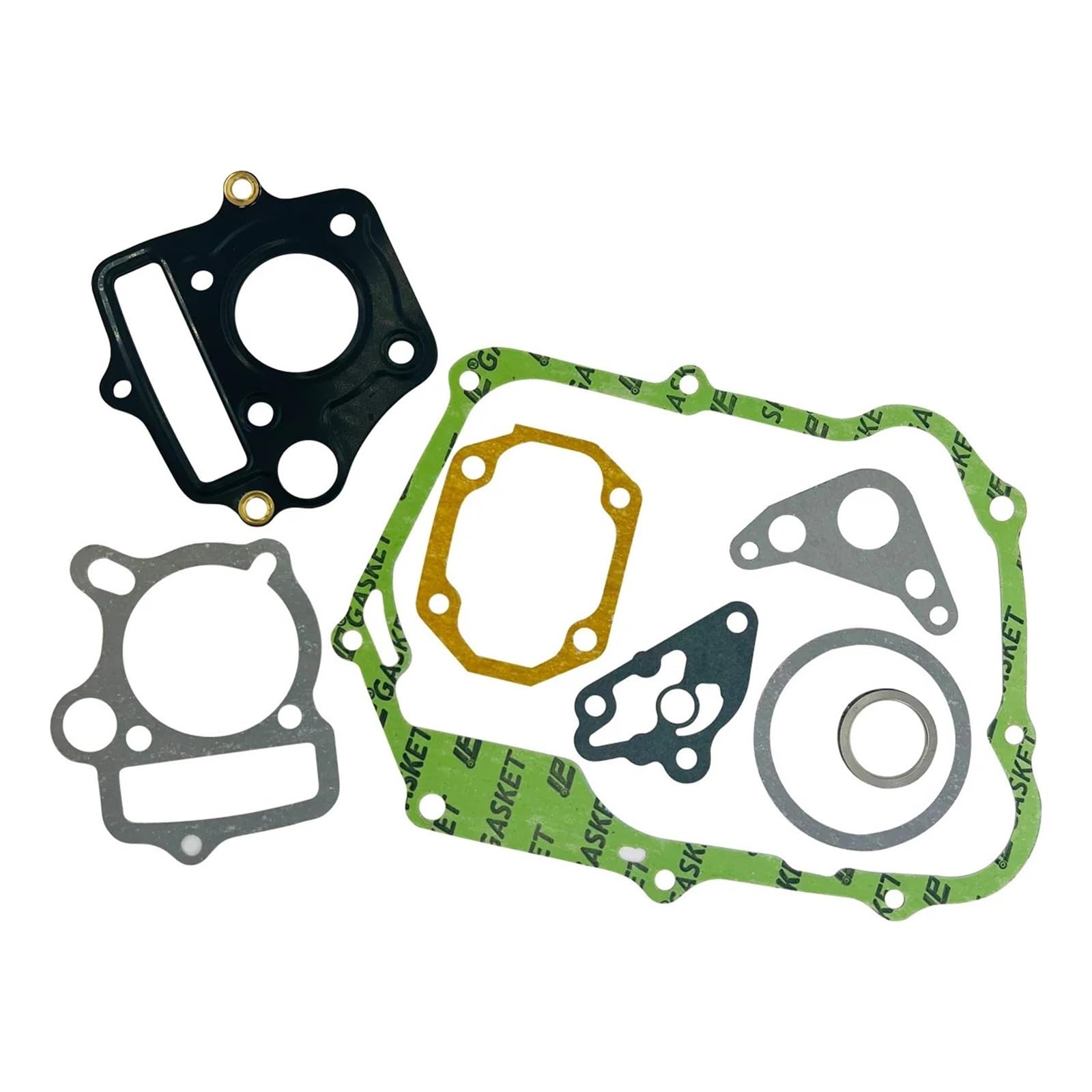 Motorrad Zylinder Motor Abdeckung Dichtung Auspuff Abdeckung Kits for CRF50F 2004-2023 von BSDIAOSU