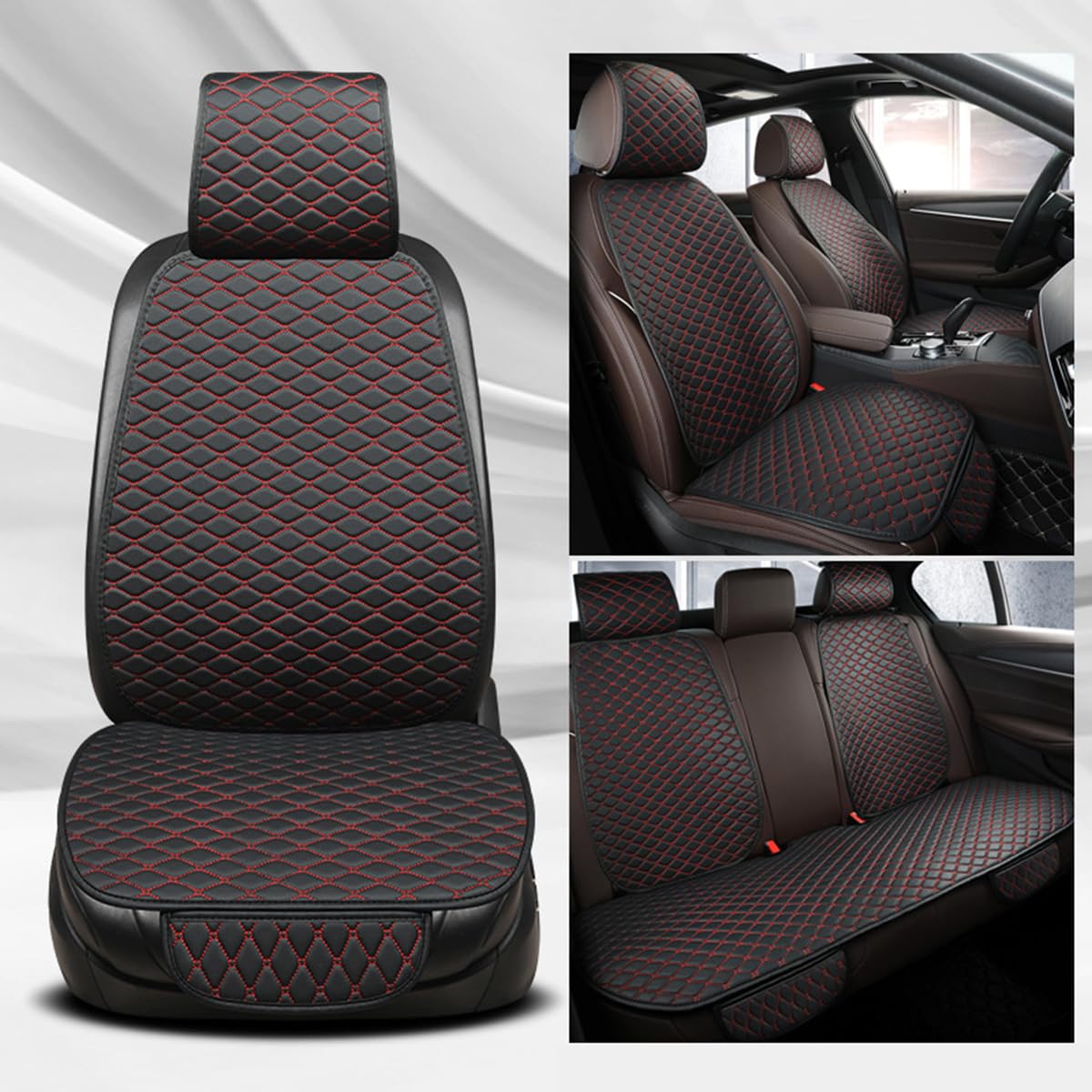 BSFYJXW Autositzkissen Sitzbezug für Vw Passat B6 Passat B7 Passat B8 Passat Cc Passat B5.5 Passat B5, PU Leder Autositzbezüge Schutz vor Schmuzt Schweiß Auto Sitzkissen Sitzbezug Auto BSFYJXW Autositzkissen Sitzbezug für Vw Passat B6 Passat B7 Passat B8 Passat Cc Passat B5.5 Passat B5, PU Leder Autositzbezüge Schutz vor Schmuzt Schweiß Auto Sitzkissen Sitzbezug Auto von BSFYJXW