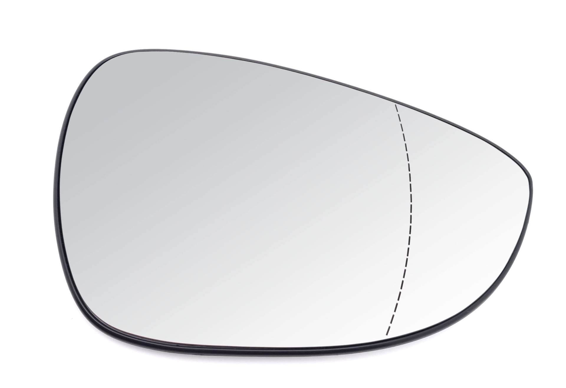 BSSTORE Beheizbare Spiegelglas-Außenspiegel für Fiesta Mk7 2008-2017, B-Max ab 2012 Beheizt Asphärisch (Rechts - Beifahrerseite) von BSSTORE