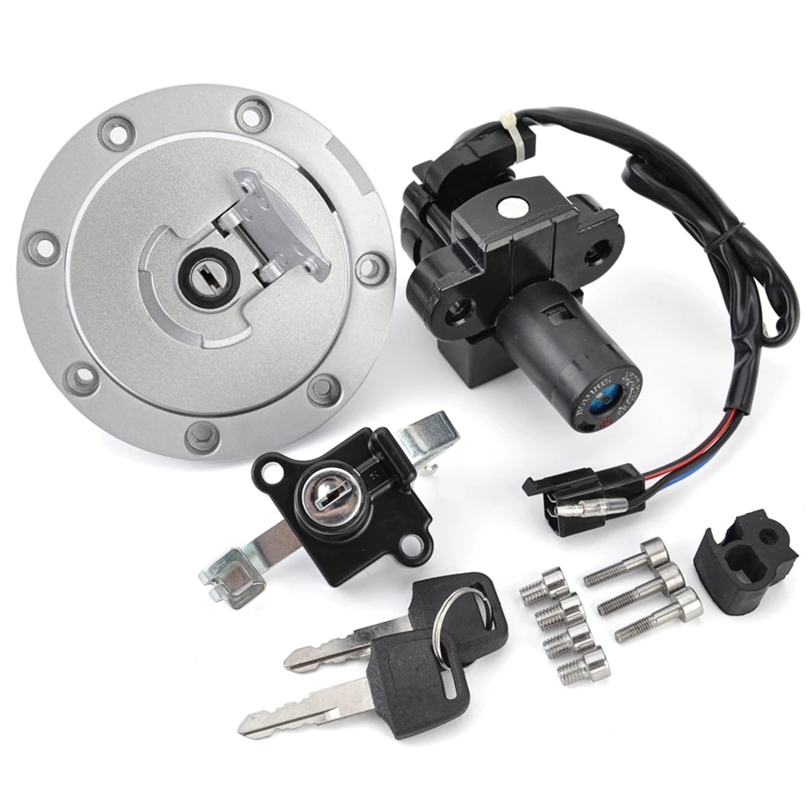 BSWRTH Start Zündschlüssel Kompatibel Mit CB1000F 1993–1997 Für CB-1 Für CB400F 1989–1991 Motorrad-Zündschalter, Tankdeckel-Schlossschlüssel 35010-KAF-762 35010-MZ1-600 BSWRTH Start Zündschlüssel Kompatibel Mit CB1000F 1993–1997 Für CB-1 Für CB400F 1989–1991 Motorrad-Zündschalter, Tankdeckel-Schlossschlüssel 35010-KAF-762 35010-MZ1-600 von BSWRTH