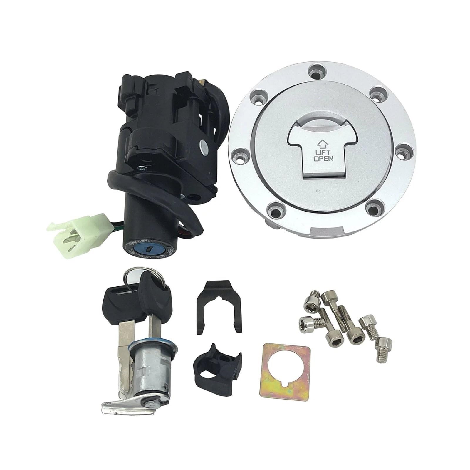 BSWRTH Start Zündschlüssel Kompatibel Mit CB900 Für CB919 Für Hornet 2002 2003 2004 2005 2006 2007. Motorrad-Zündschalterschlösser, Tankdeckel Mit 2 Schlüsseln BSWRTH Start Zündschlüssel Kompatibel Mit CB900 Für CB919 Für Hornet 2002 2003 2004 2005 2006 2007. Motorrad-Zündschalterschlösser, Tankdeckel Mit 2 Schlüsseln von BSWRTH