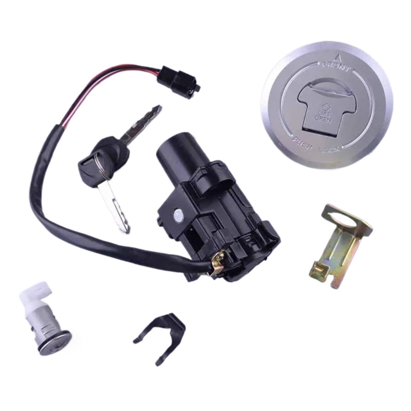 BSWRTH Start Zündschlüssel Kompatibel Mit CBR250RA 2011–2013, Für CBR250R 2011–2018, Für CB250F 2015–2017, Motorrad-Zündschalter-Sperrschlüssel, Tankdeckel, Motorradschlösser BSWRTH Start Zündschlüssel Kompatibel Mit CBR250RA 2011–2013, Für CBR250R 2011–2018, Für CB250F 2015–2017, Motorrad-Zündschalter-Sperrschlüssel, Tankdeckel, Motorradschlösser von BSWRTH