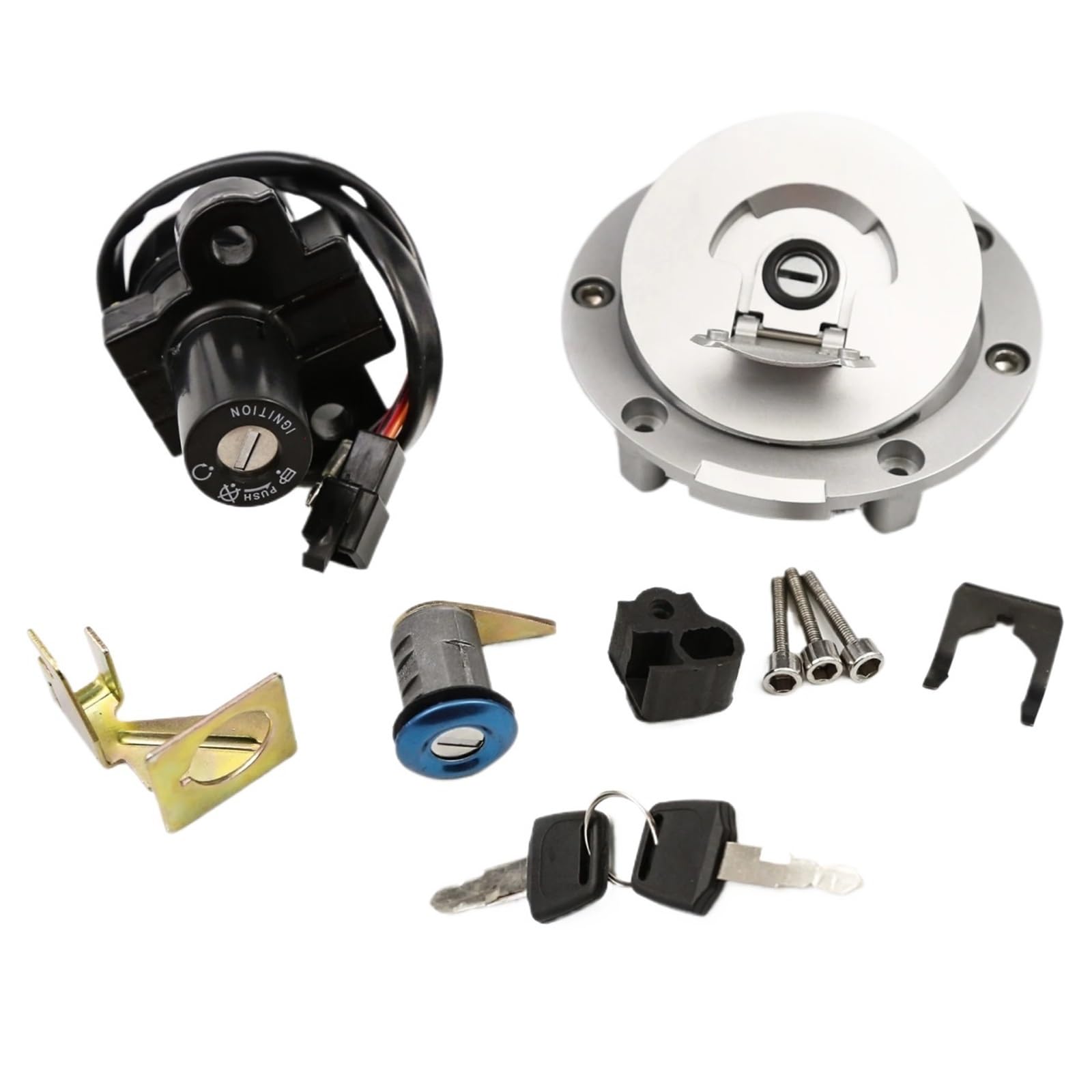 BSWRTH Start Zündschlüssel Kompatibel Mit CBR900RR 1992–1995 Für CBR919RR 1996–1999 Für NSR250 MC18 MC21 Motorrad-Startzündschalterschloss Tankdeckel Motorradzubehör BSWRTH Start Zündschlüssel Kompatibel Mit CBR900RR 1992–1995 Für CBR919RR 1996–1999 Für NSR250 MC18 MC21 Motorrad-Startzündschalterschloss Tankdeckel Motorradzubehör von BSWRTH