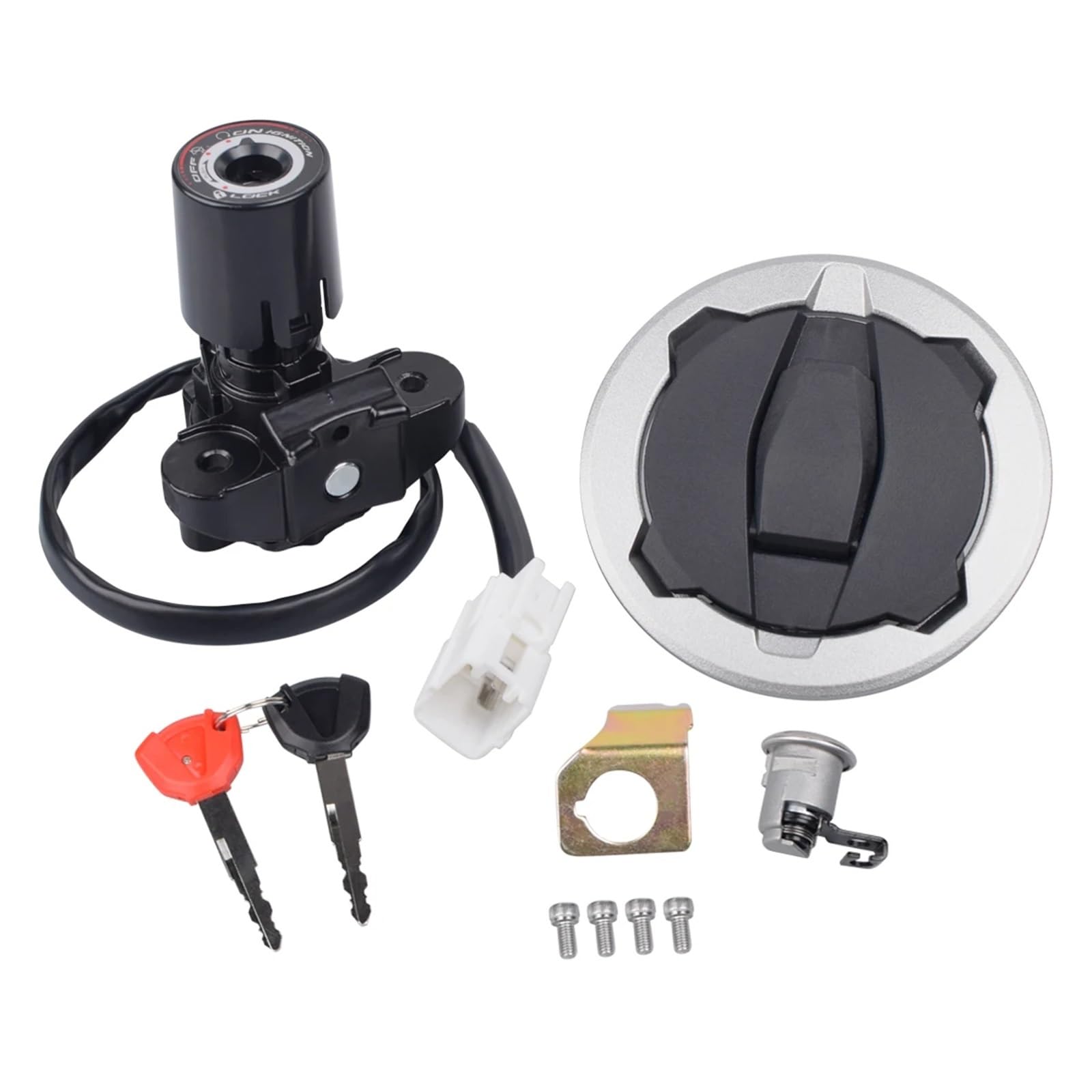 BSWRTH Start Zündschlüssel Kompatibel Mit Ninja 400 Für Z400 Für EX400 2018 2019 2020 2021 2022 2023. Motorrad-Zündschalter-Kit. Montage. Tankdeckel. Tankdeckelschloss Mit 2 Schlüsseln BSWRTH Start Zündschlüssel Kompatibel Mit Ninja 400 Für Z400 Für EX400 2018 2019 2020 2021 2022 2023. Motorrad-Zündschalter-Kit. Montage. Tankdeckel. Tankdeckelschloss Mit 2 Schlüsseln von BSWRTH
