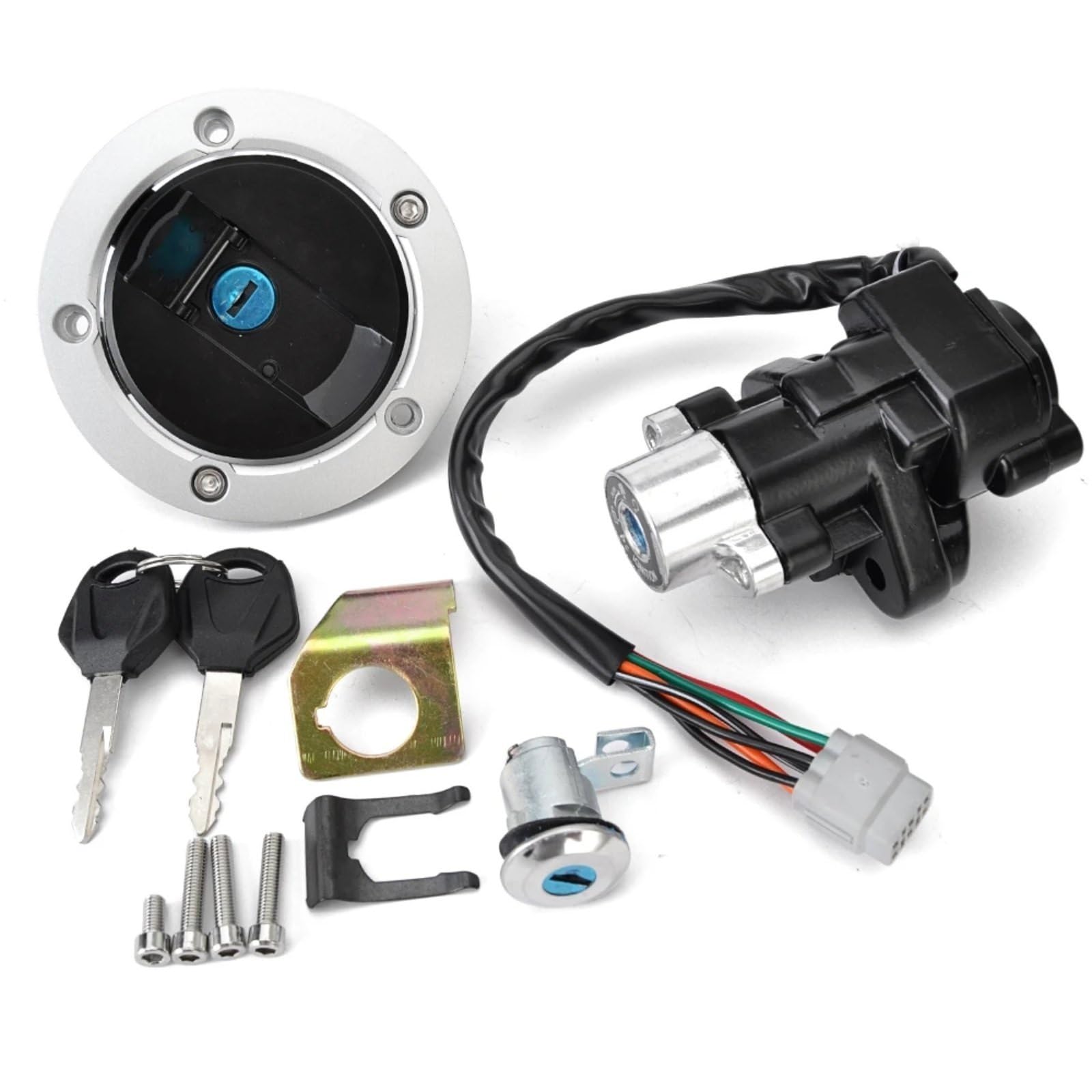 BSWRTH Start Zündschlüssel Kompatibel Mit Suzuki Für DL650 Für V-Strom 2012 2013 2014 2015 2016 Für DL1000 Für V-Strom 2014 2015 2016 Motorrad-Zündschalter-Tankdeckel 37000-11861 BSWRTH Start Zündschlüssel Kompatibel Mit Suzuki Für DL650 Für V-Strom 2012 2013 2014 2015 2016 Für DL1000 Für V-Strom 2014 2015 2016 Motorrad-Zündschalter-Tankdeckel 37000-11861 von BSWRTH