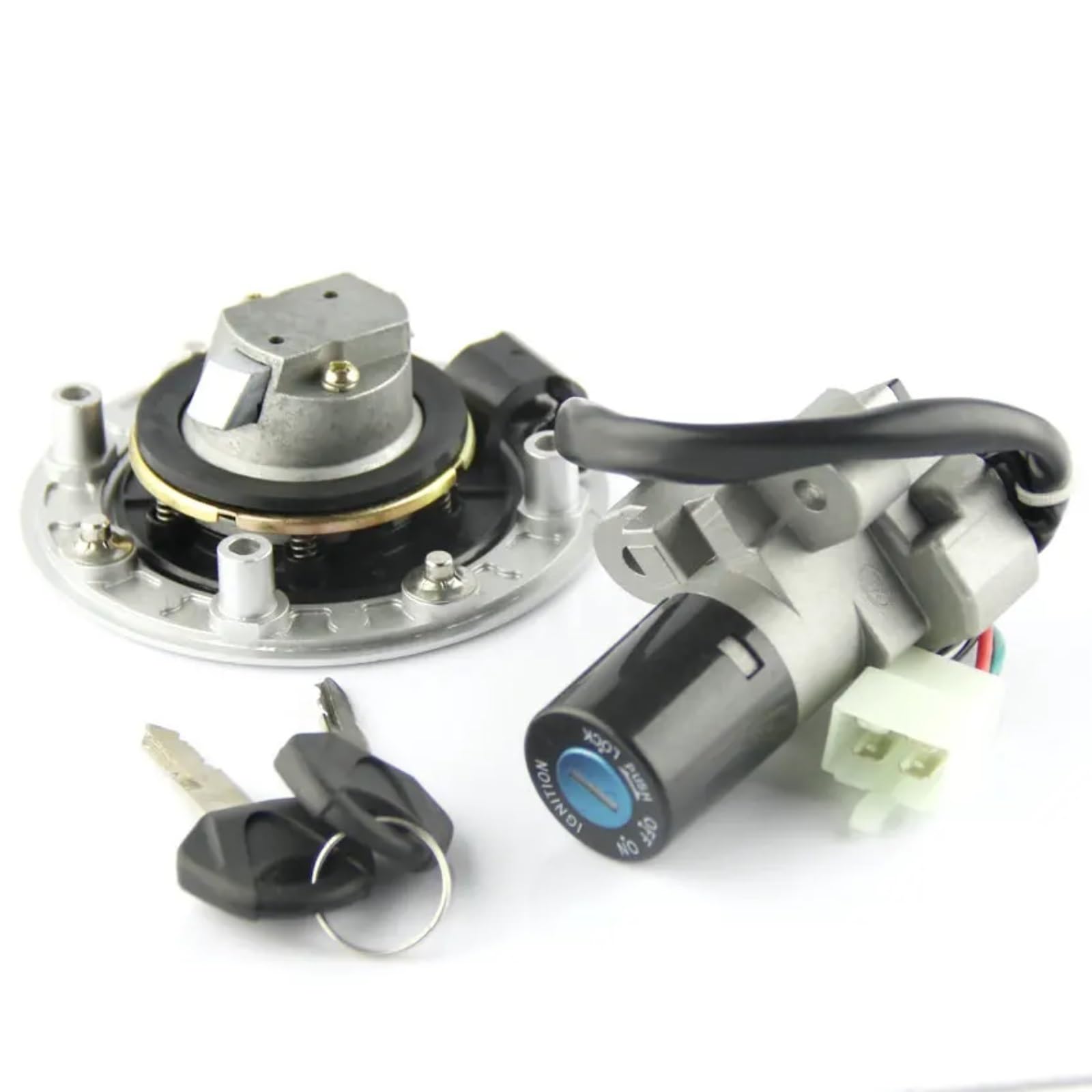 BSWRTH Start Zündschlüssel Kompatibel Mit Suzuki Für GSX750 Für GSX600 1989–1997 Für VX800 1990–1996 Für RF900 1994–1999 Motorrad-Tankdeckel-Zündschloss BSWRTH Start Zündschlüssel Kompatibel Mit Suzuki Für GSX750 Für GSX600 1989–1997 Für VX800 1990–1996 Für RF900 1994–1999 Motorrad-Tankdeckel-Zündschloss von BSWRTH