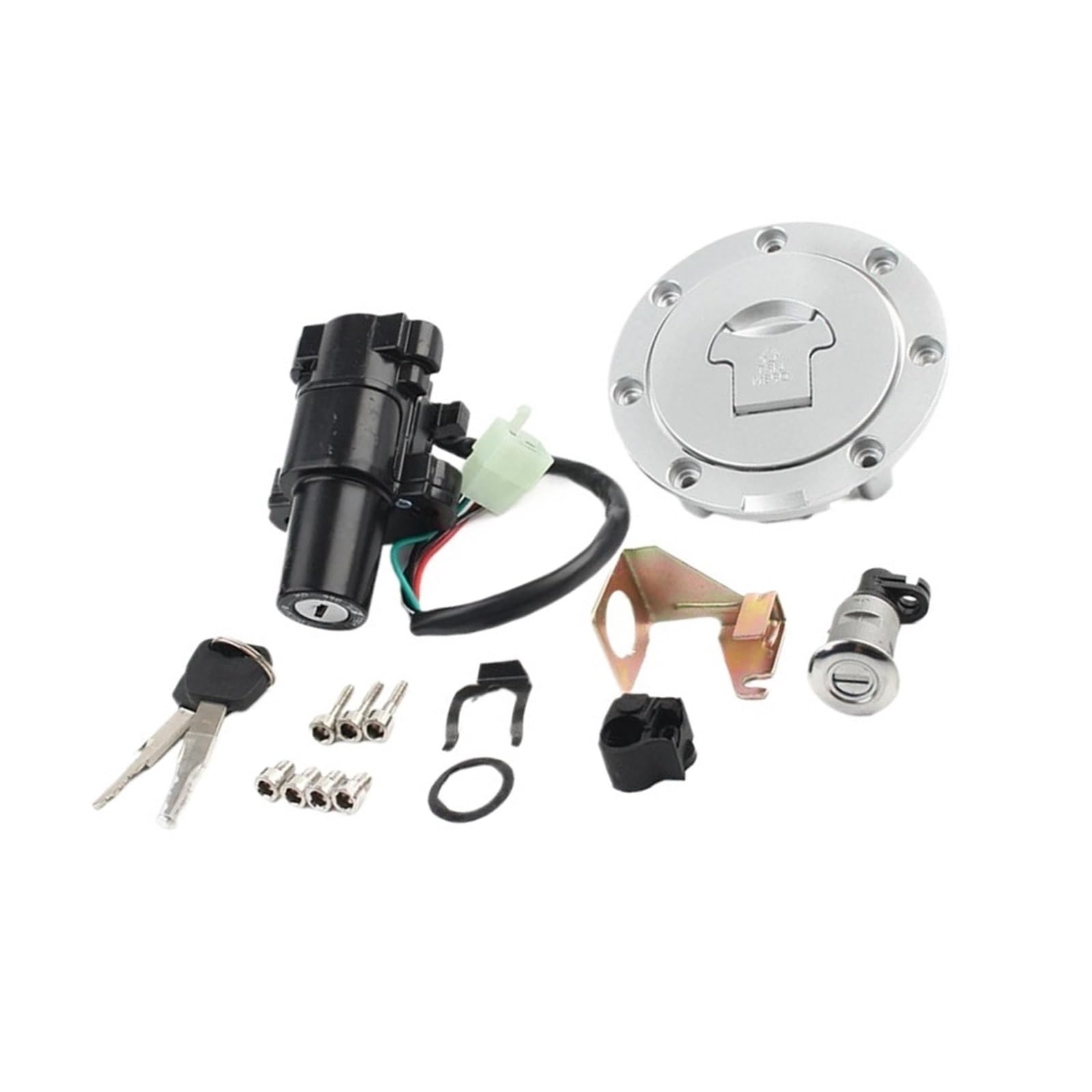 BSWRTH Start Zündschlüssel Kompatibel Mit VFR800 2002–2009, Für ST1300 2003–2011, Für NT700V, Für Deauville 2006–2010, Motorrad-Start-Zündschalter-Sperre, Tankdeckel BSWRTH Start Zündschlüssel Kompatibel Mit VFR800 2002–2009, Für ST1300 2003–2011, Für NT700V, Für Deauville 2006–2010, Motorrad-Start-Zündschalter-Sperre, Tankdeckel von BSWRTH