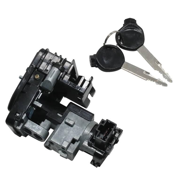 BSWRTH Start Zündschlüssel Kompatibel Mit Vario 110 OEM: 3510A-K46-N00 Motorrad-Zündschalter-Schloss-Kit Zündzylinderschalter Tankdeckel Motorzubehör von BSWRTH