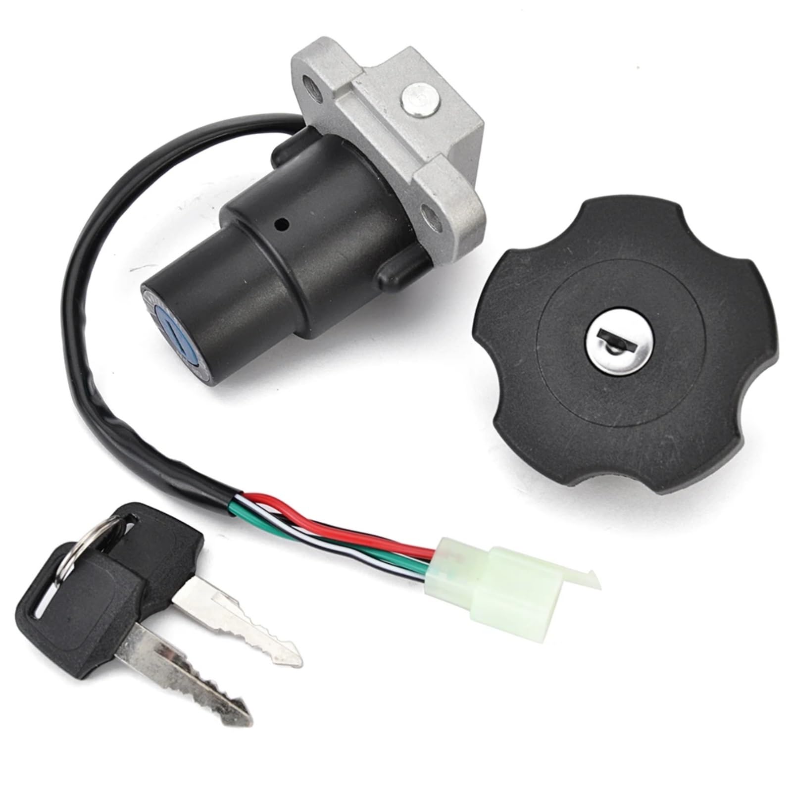 BSWRTH Start Zündschlüssel Kompatibel Mit Yamaha Für XT600 1990–1995 Für TW200 2003–2017 Für DT200 Für DT200R 1991–1994 Motorrad-Zündschalter, Tankdeckel Mit 2 Schlüsseln BSWRTH Start Zündschlüssel Kompatibel Mit Yamaha Für XT600 1990–1995 Für TW200 2003–2017 Für DT200 Für DT200R 1991–1994 Motorrad-Zündschalter, Tankdeckel Mit 2 Schlüsseln von BSWRTH