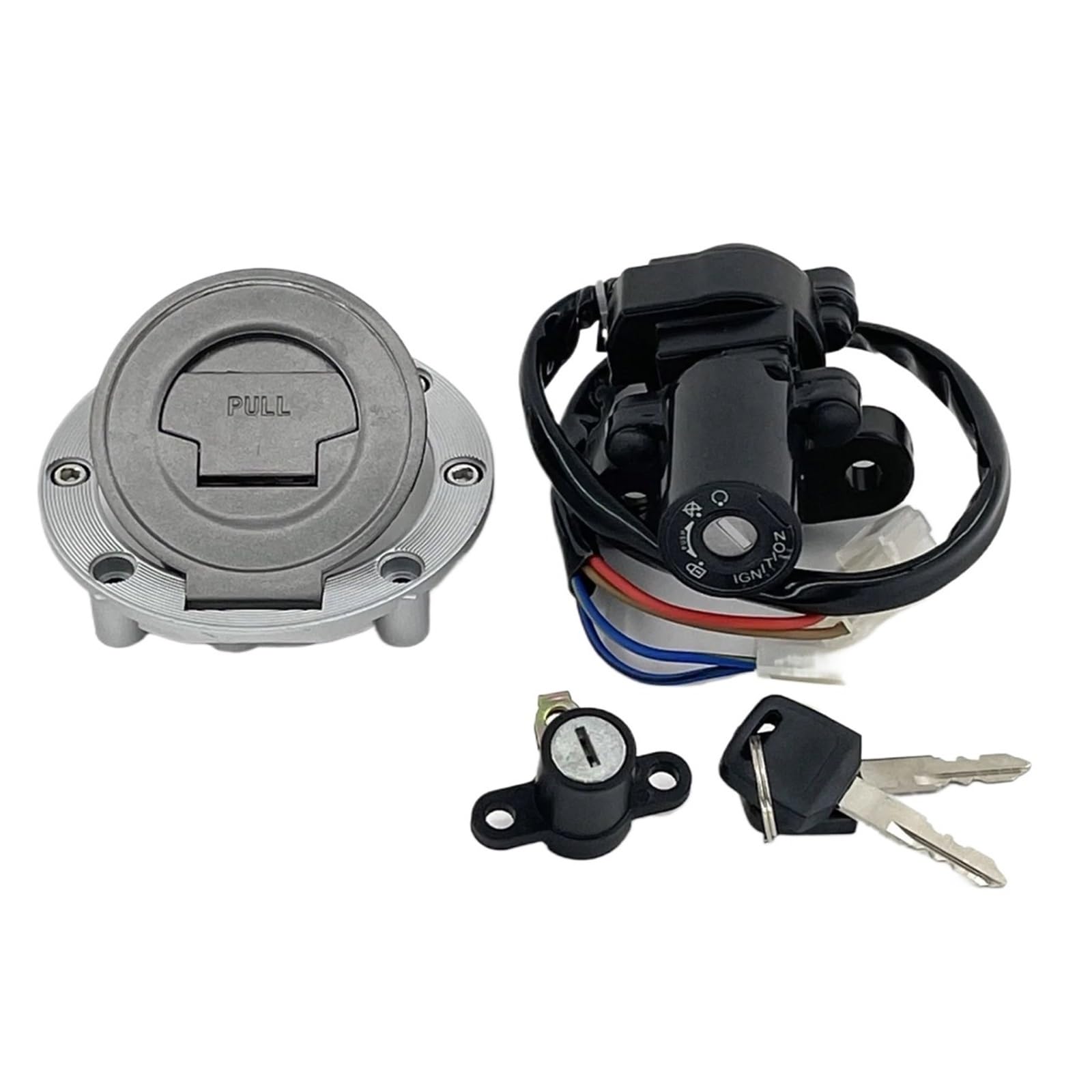 BSWRTH Start Zündschlüssel Kompatibel Mit Yamaha Für YZF-R1 1998–2003 Für YZF-R6 1999–2005 Für MT-03 2006–2012 Für FJ09 2015–2016 Motorrad-Tankdeckel-Zündschloss Mit Schlüssel BSWRTH Start Zündschlüssel Kompatibel Mit Yamaha Für YZF-R1 1998–2003 Für YZF-R6 1999–2005 Für MT-03 2006–2012 Für FJ09 2015–2016 Motorrad-Tankdeckel-Zündschloss Mit Schlüssel von BSWRTH