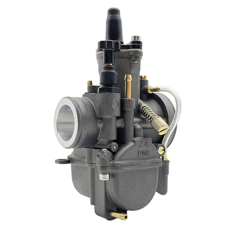 BSWRTH Vergaser Für 24mm 26mm 28mm 30mm 32mm 34mm 2T 4T Für Vergaser Carburador Mit Power Jet Vergaser Mit Filter Choke Kit(24mm) von BSWRTH